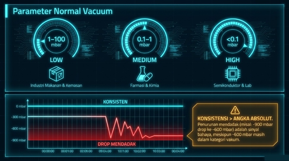 penjelasan tentang vacuum pump pressure
