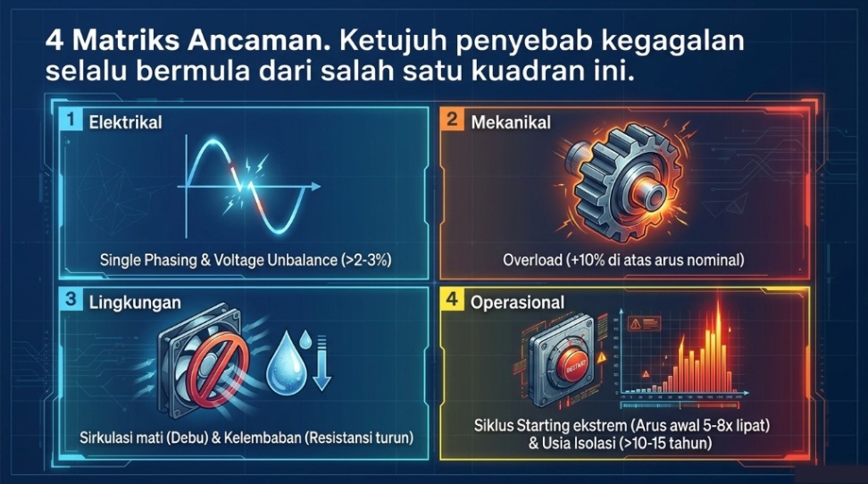 penyebab terbakar