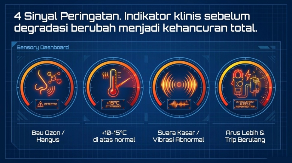 penyebab overheat - tanda akan terbakar
