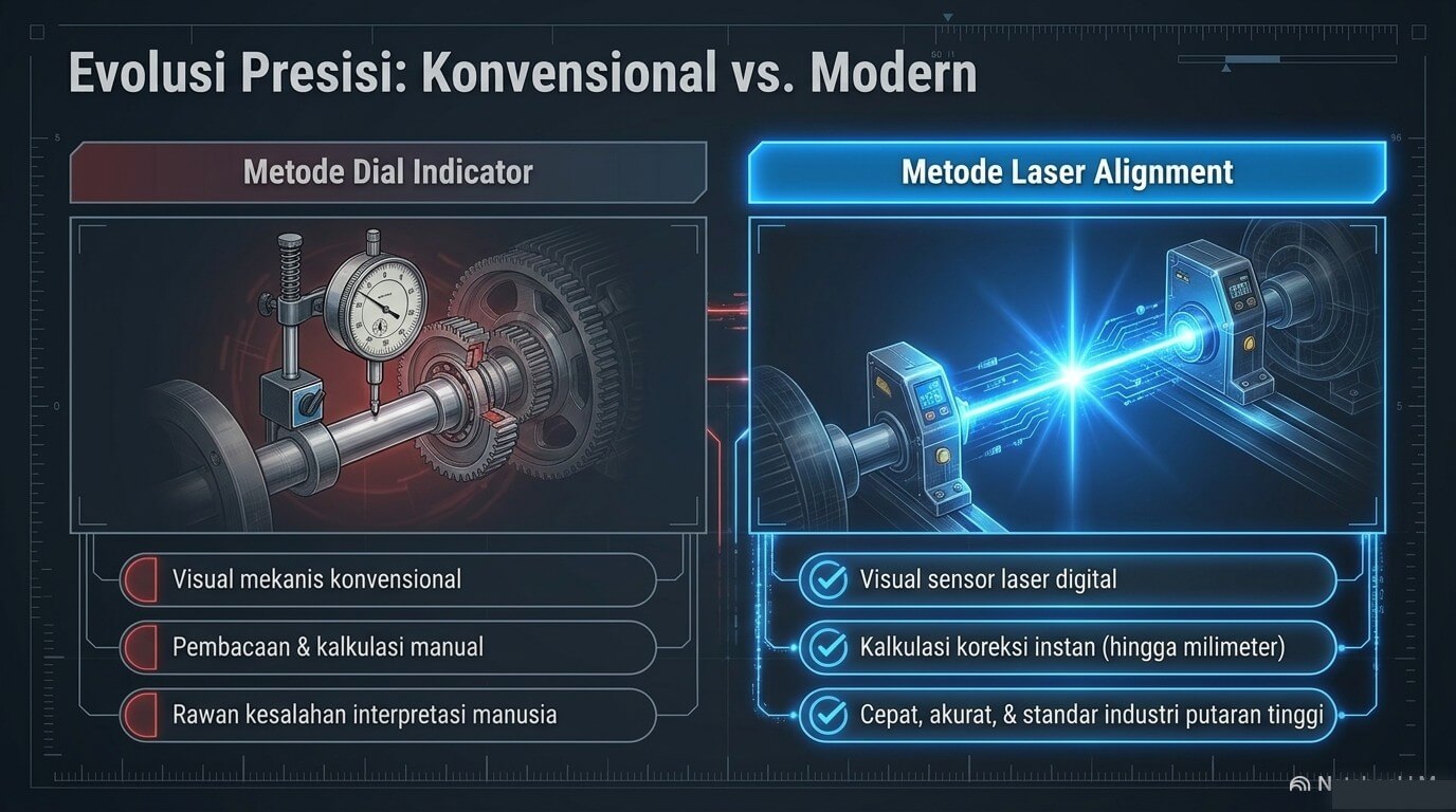 shaft alignment - metode dan alat