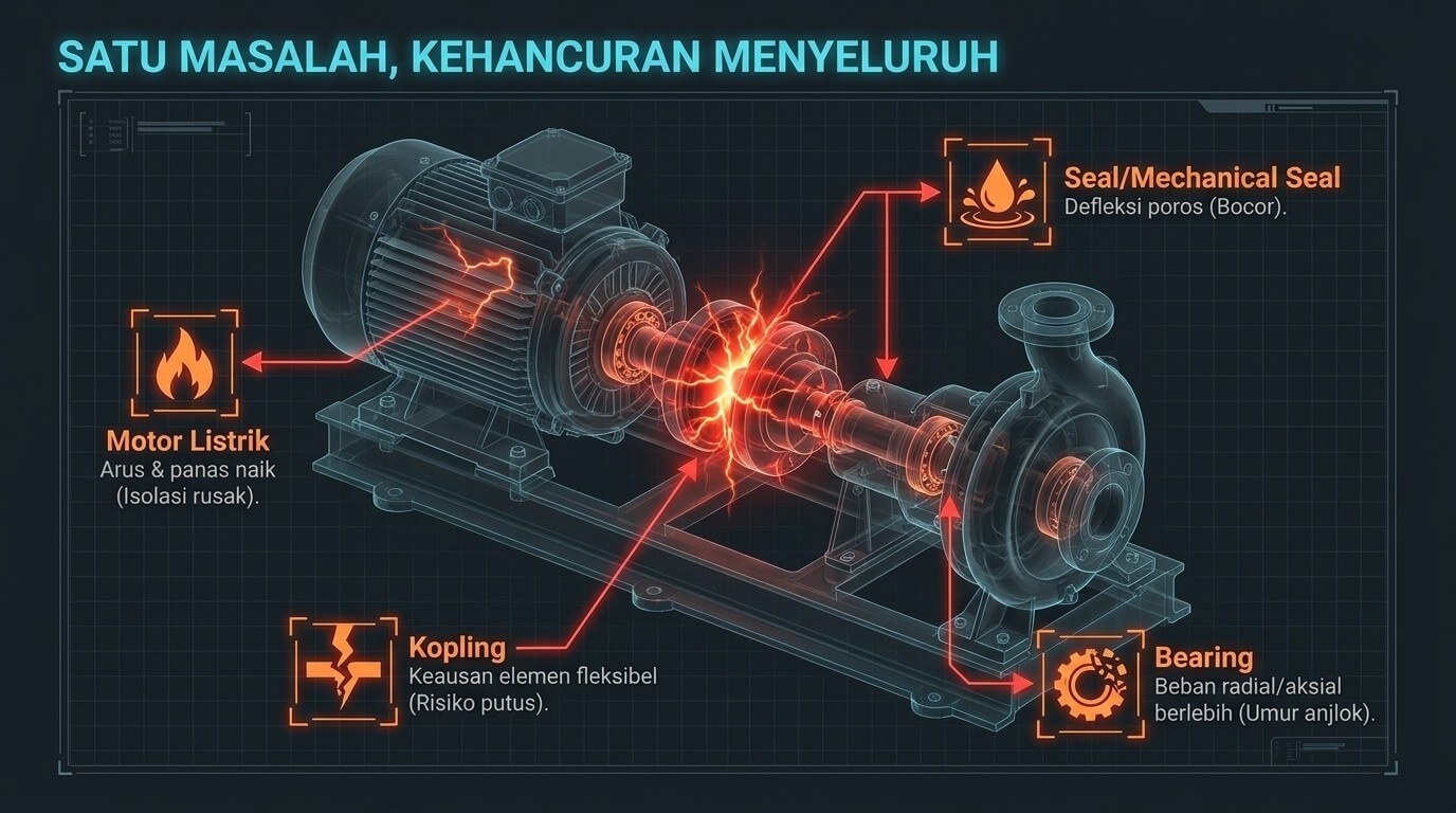 misalignment - dampak yang terjadi