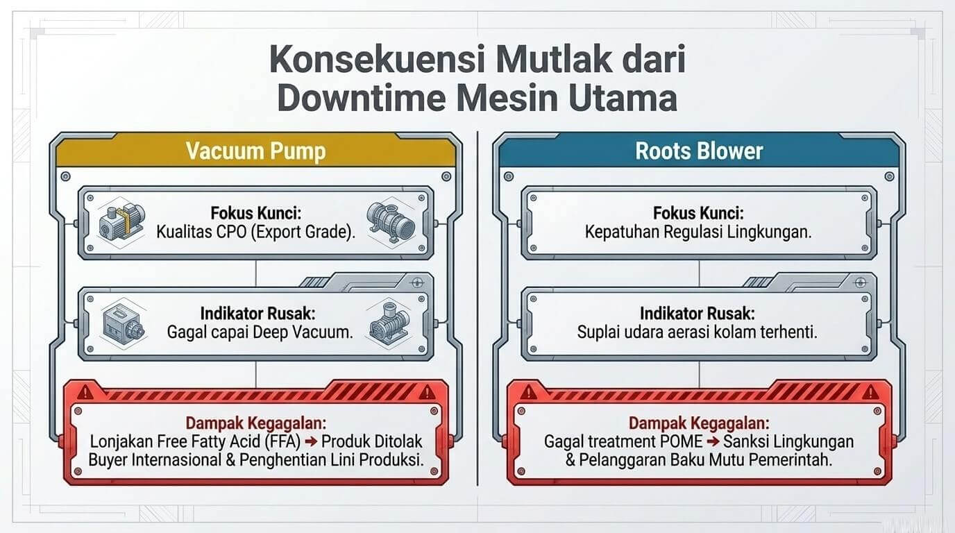 CPO - efisiensi produksi dari vacuum pump roots blower