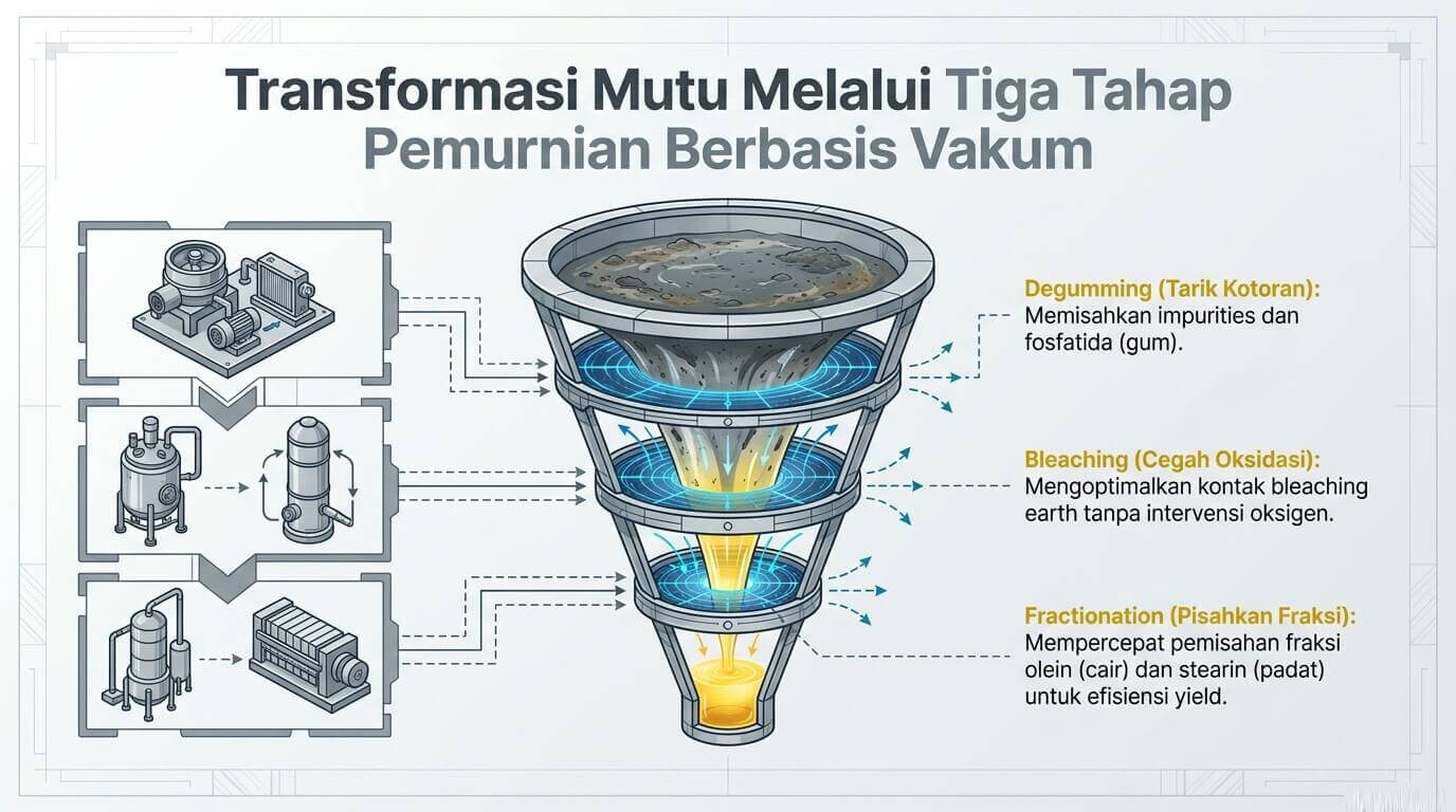 CPO - proses produksi CPO vacuum pump