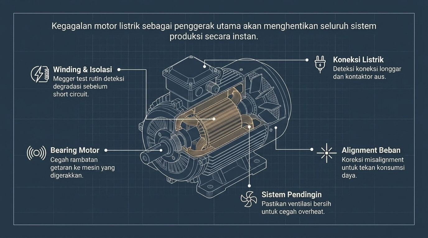 PM rotating equipment - motor listrik