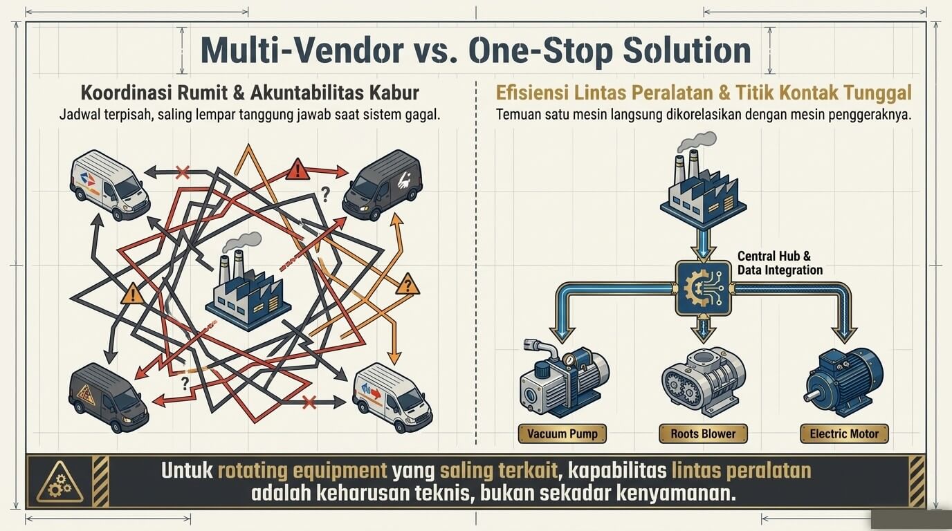 Partner Maintenance - multi vendor vs satu vendor