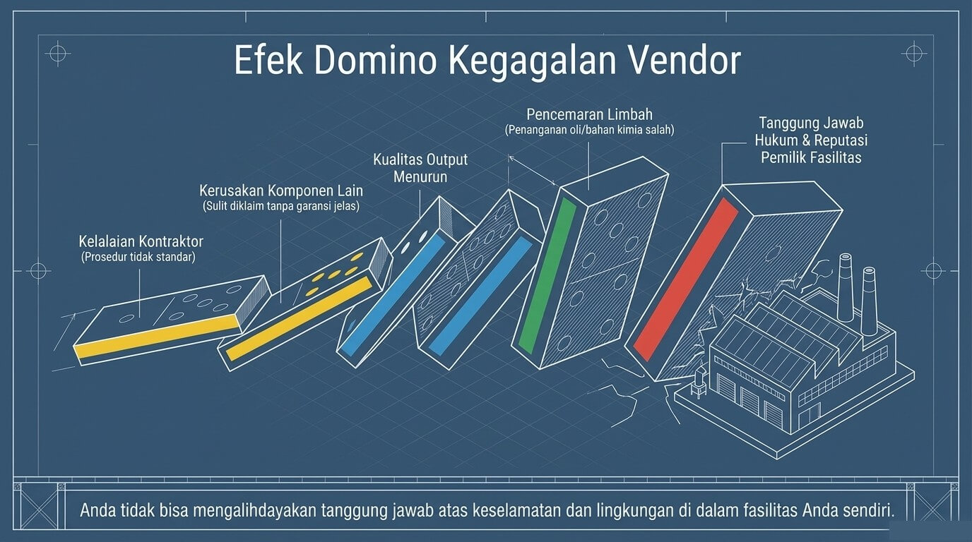 k3 - risiko jika vendor tidak patuh