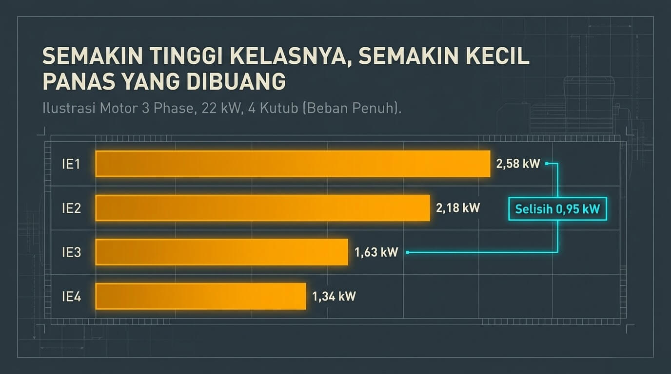 efisiensi motor - perbandingan konsumsi