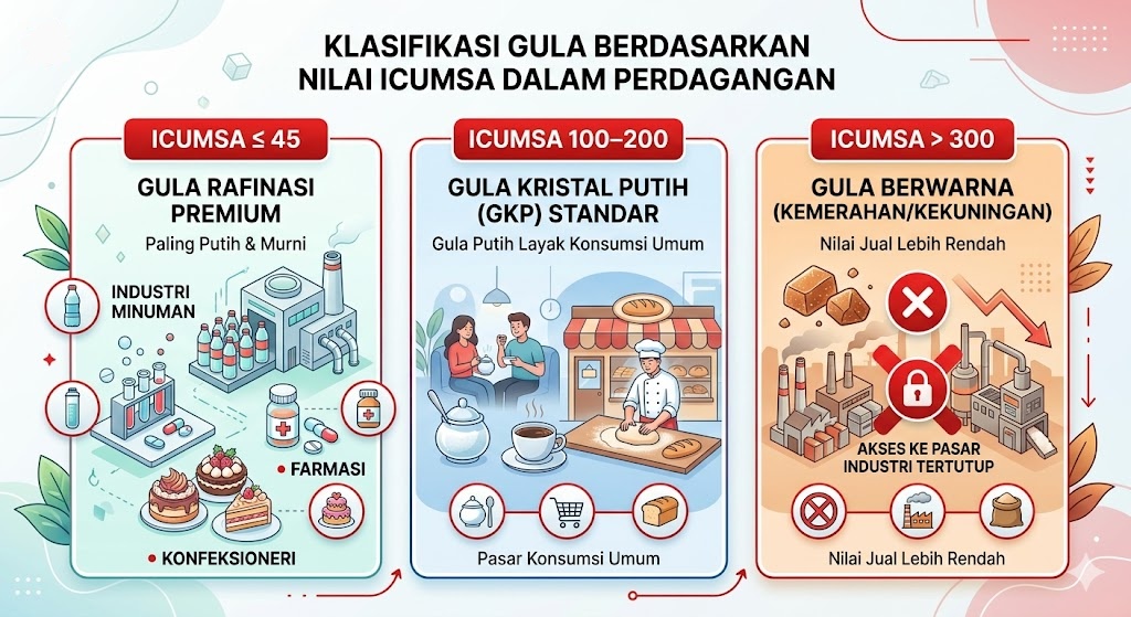 klasifikasi nilai icumsa