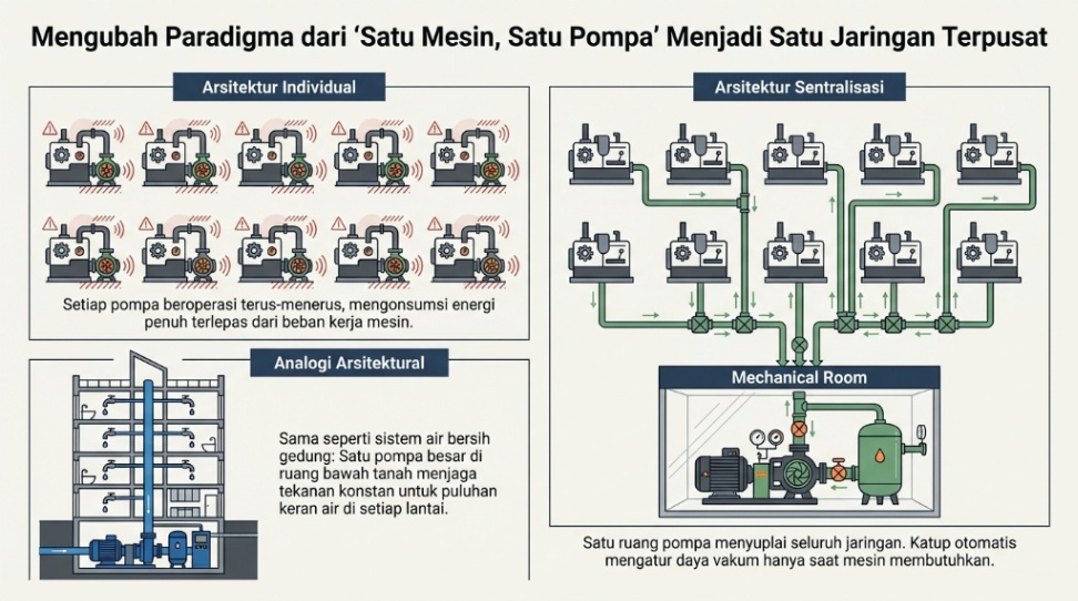 Mengenal Central vacuum system